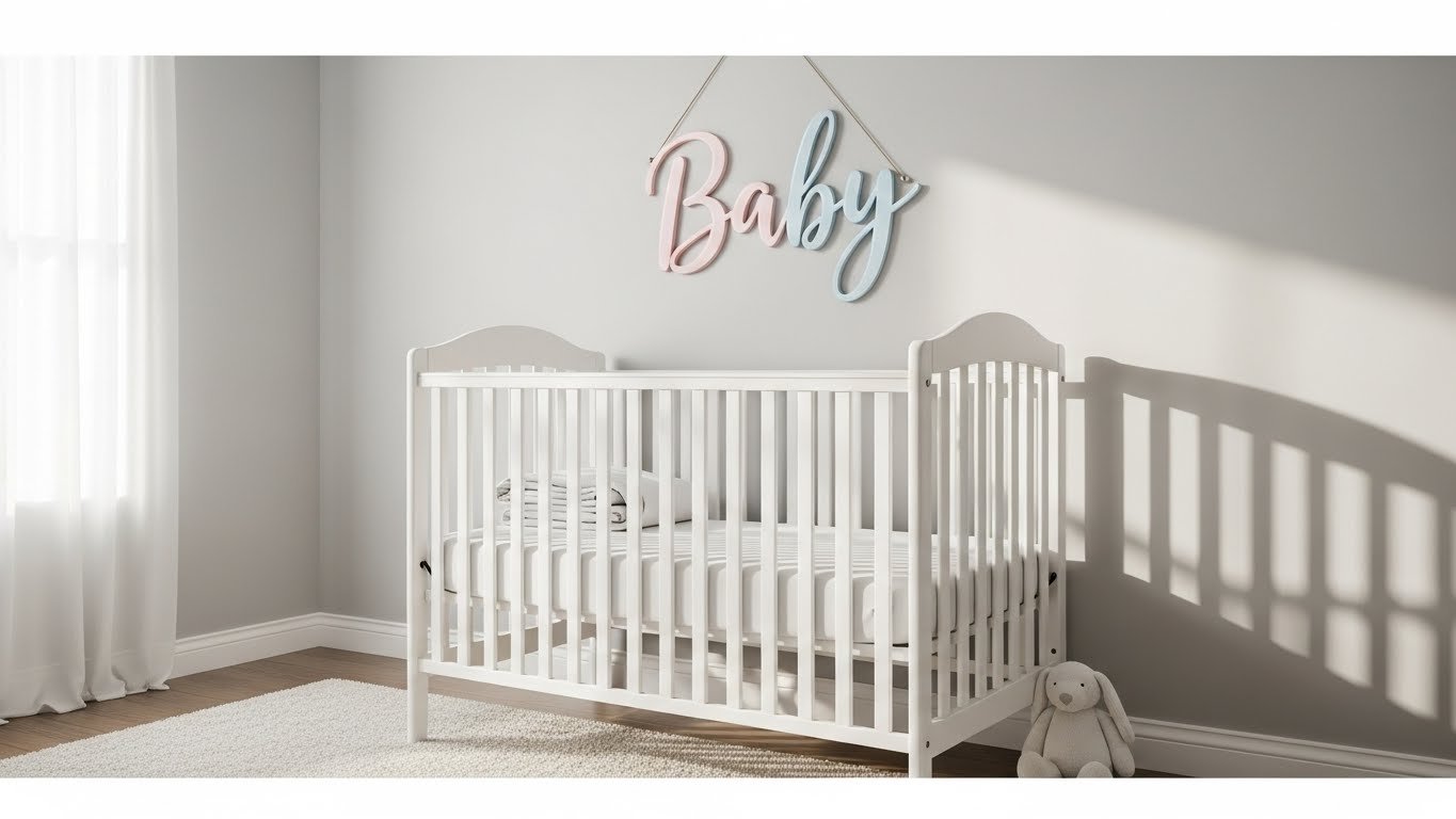 Custom Name Sign in Soft Hues