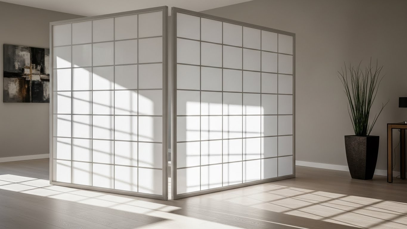 DIY Shoji Screen Room Divider