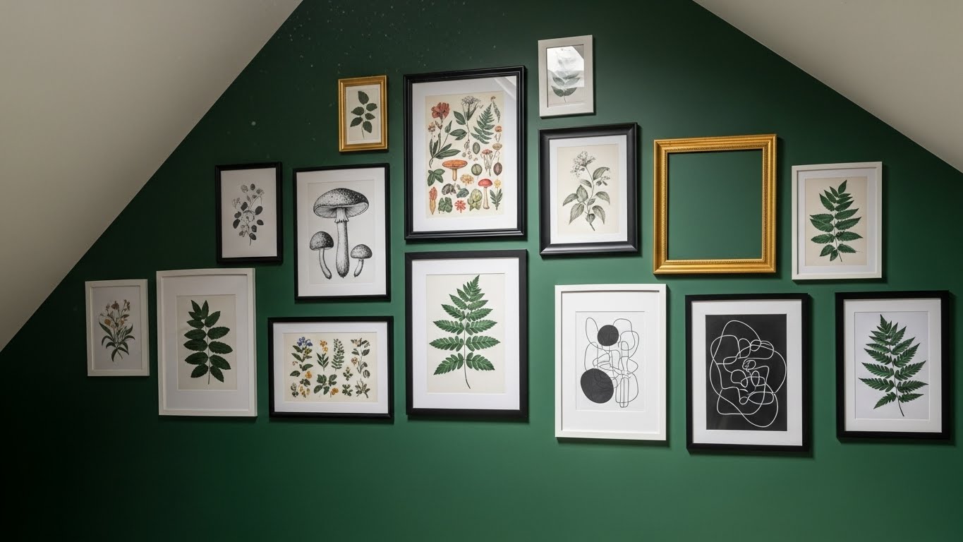 Dark & Moody Gallery Walls