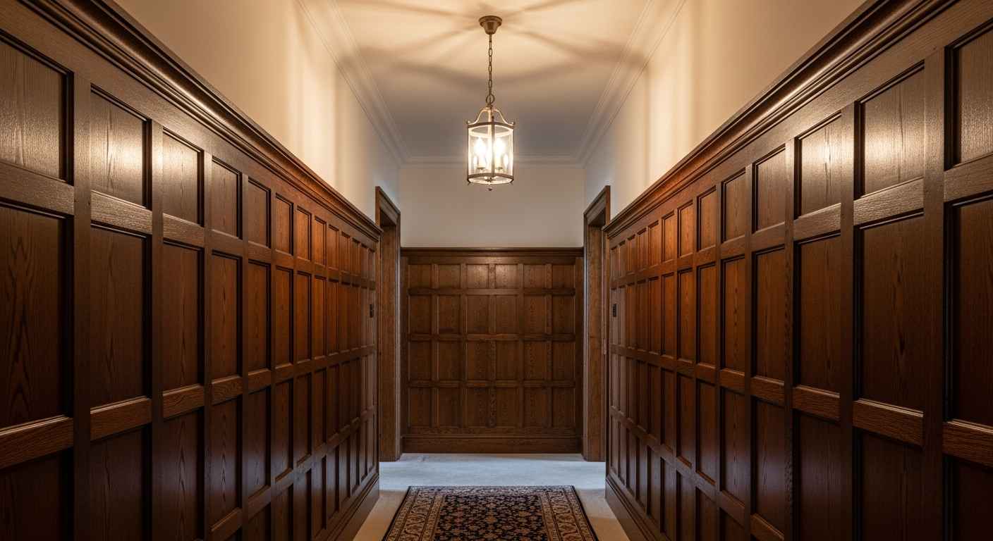 Dark Paneling for Classic Drama