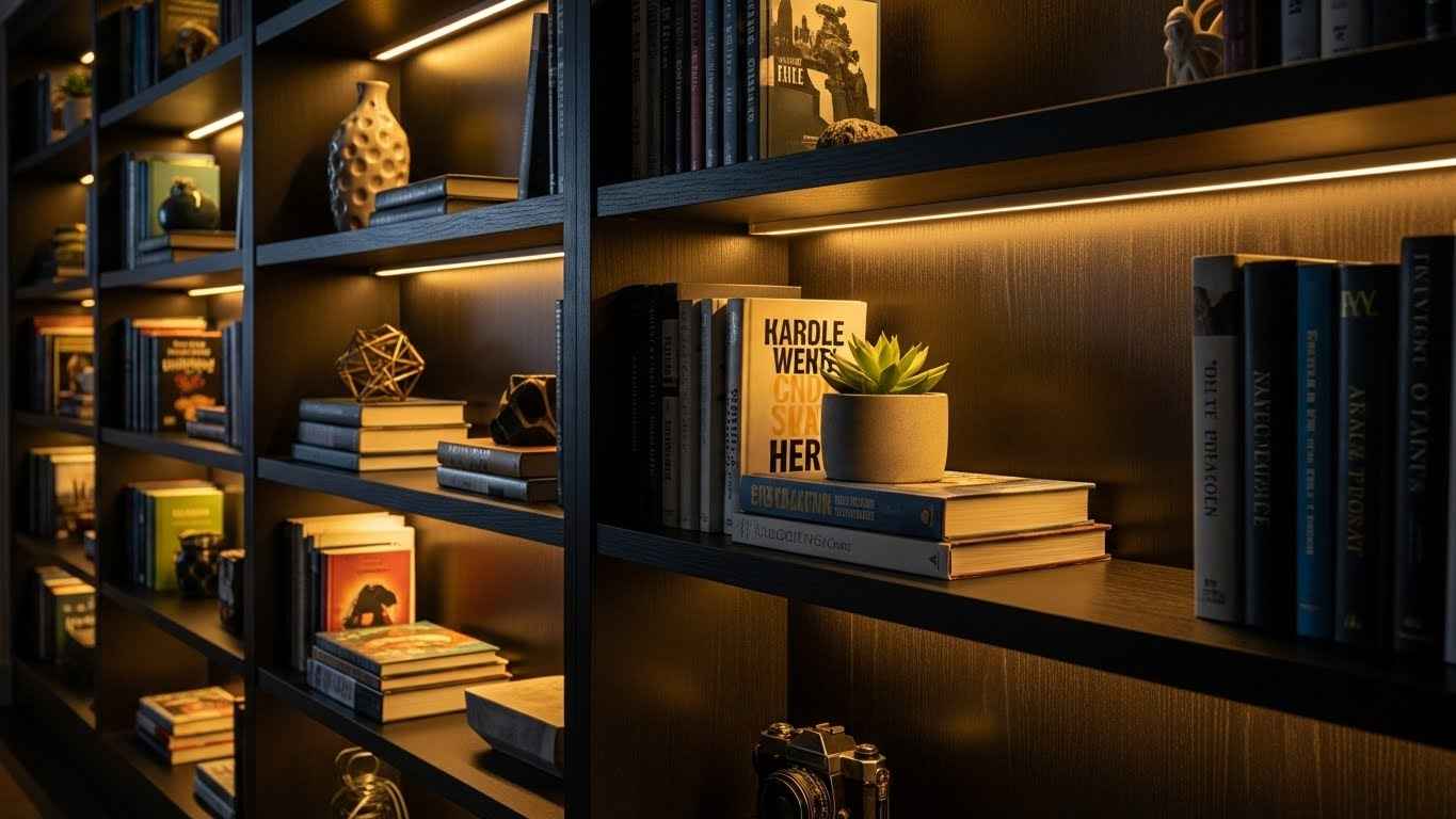 Dark Shelf Lighting Magic