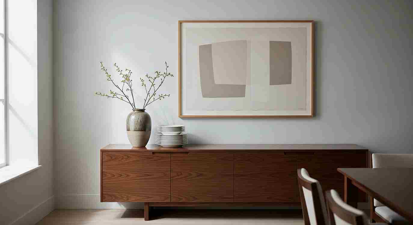 Dark Walnut Sideboard Sophistication