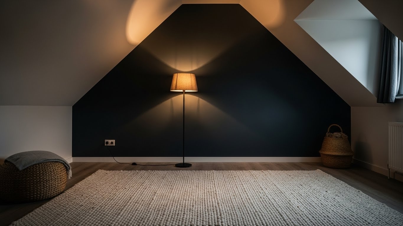 Deep Charcoal Accent Walls