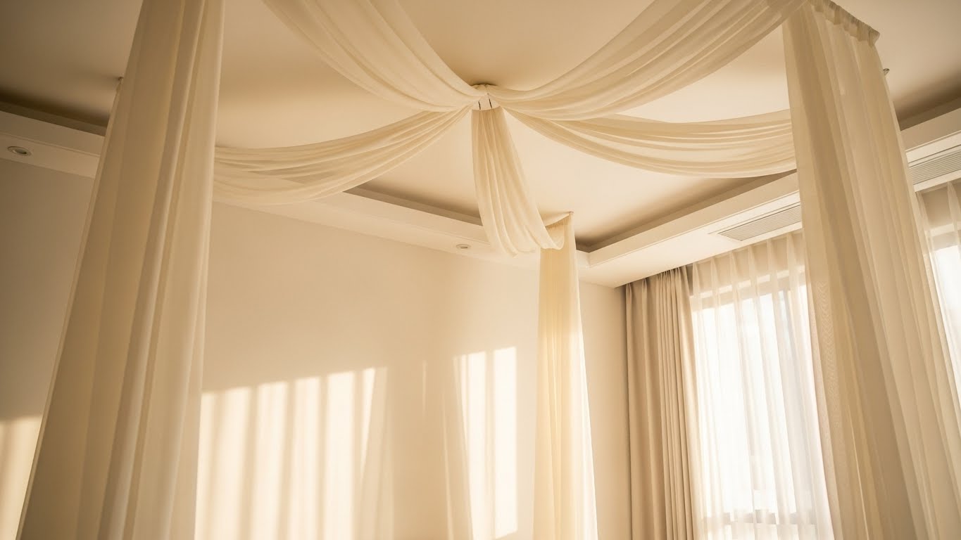 Design a Dreamy Draped Ceiling