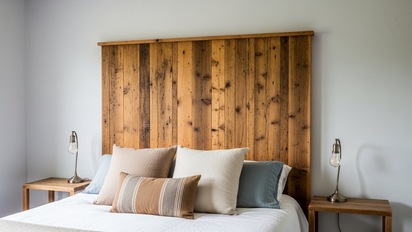 Farmhouse Style Headboard
