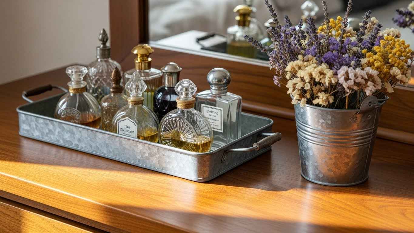 Galvanized Metal Accents