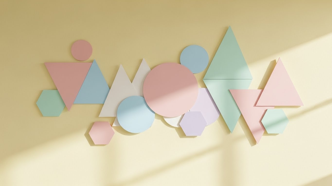 Geometric Shape Wall Stickers