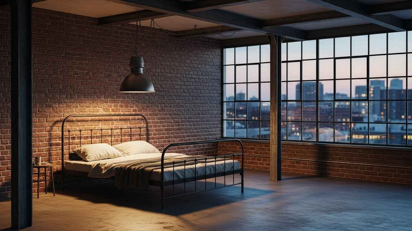 Industrial-Chic Rooftop Quarters