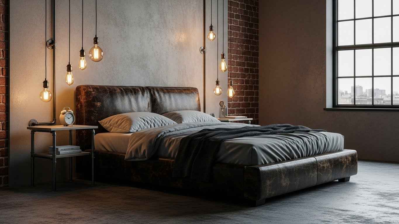 Industrial Edge with a Leather Bed