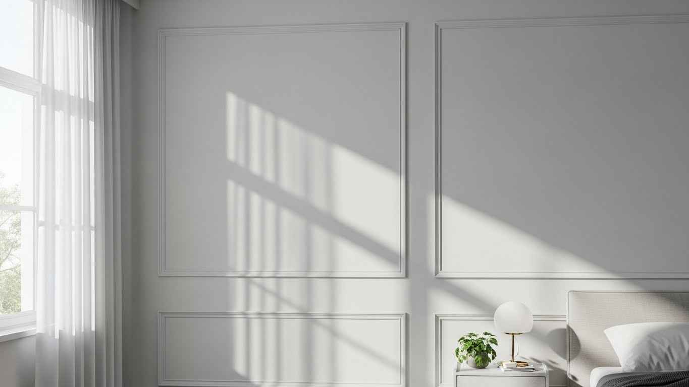 Install Decorative Wall Molding