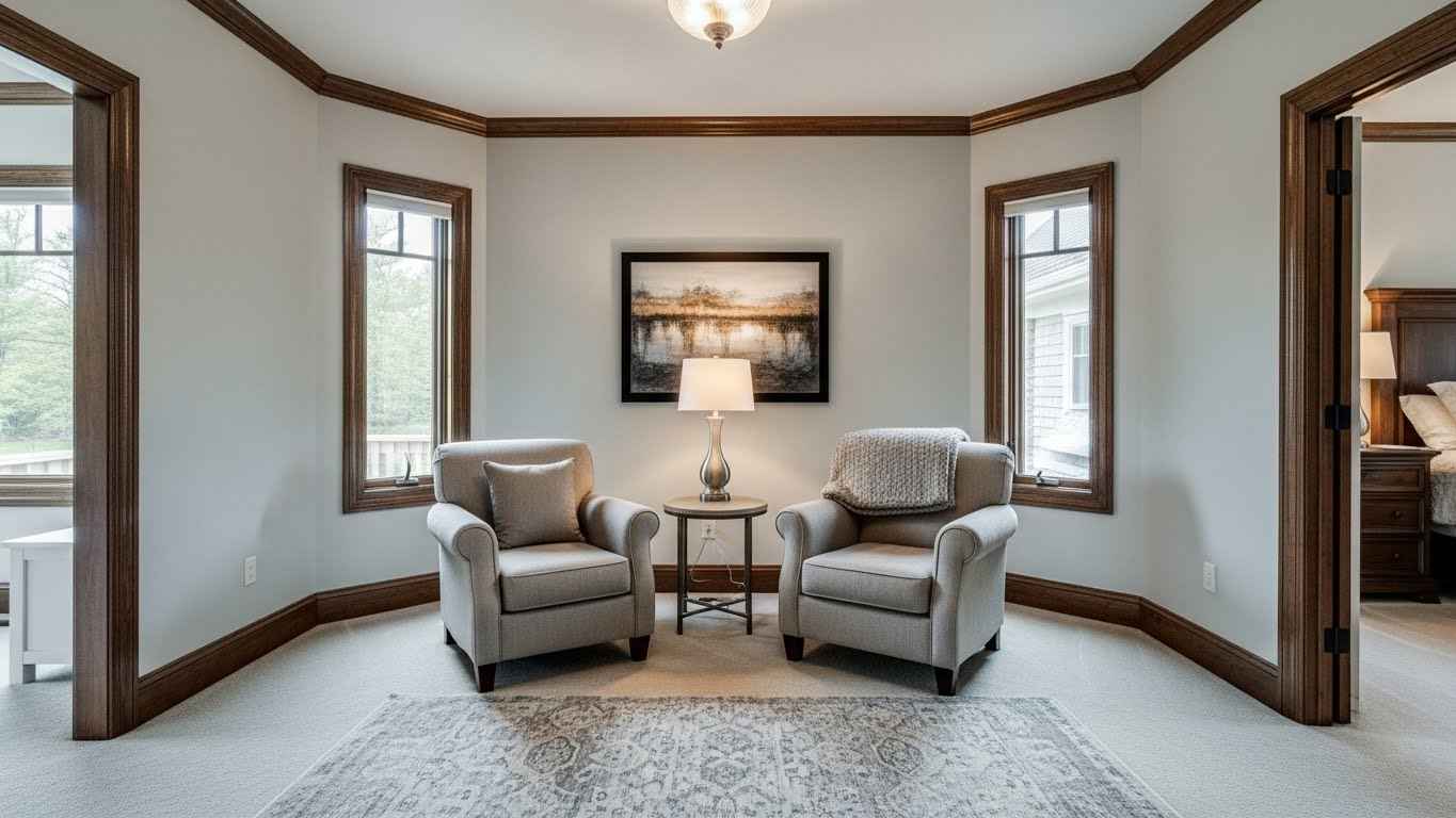 Inviting Seating Areas with Bold Frames