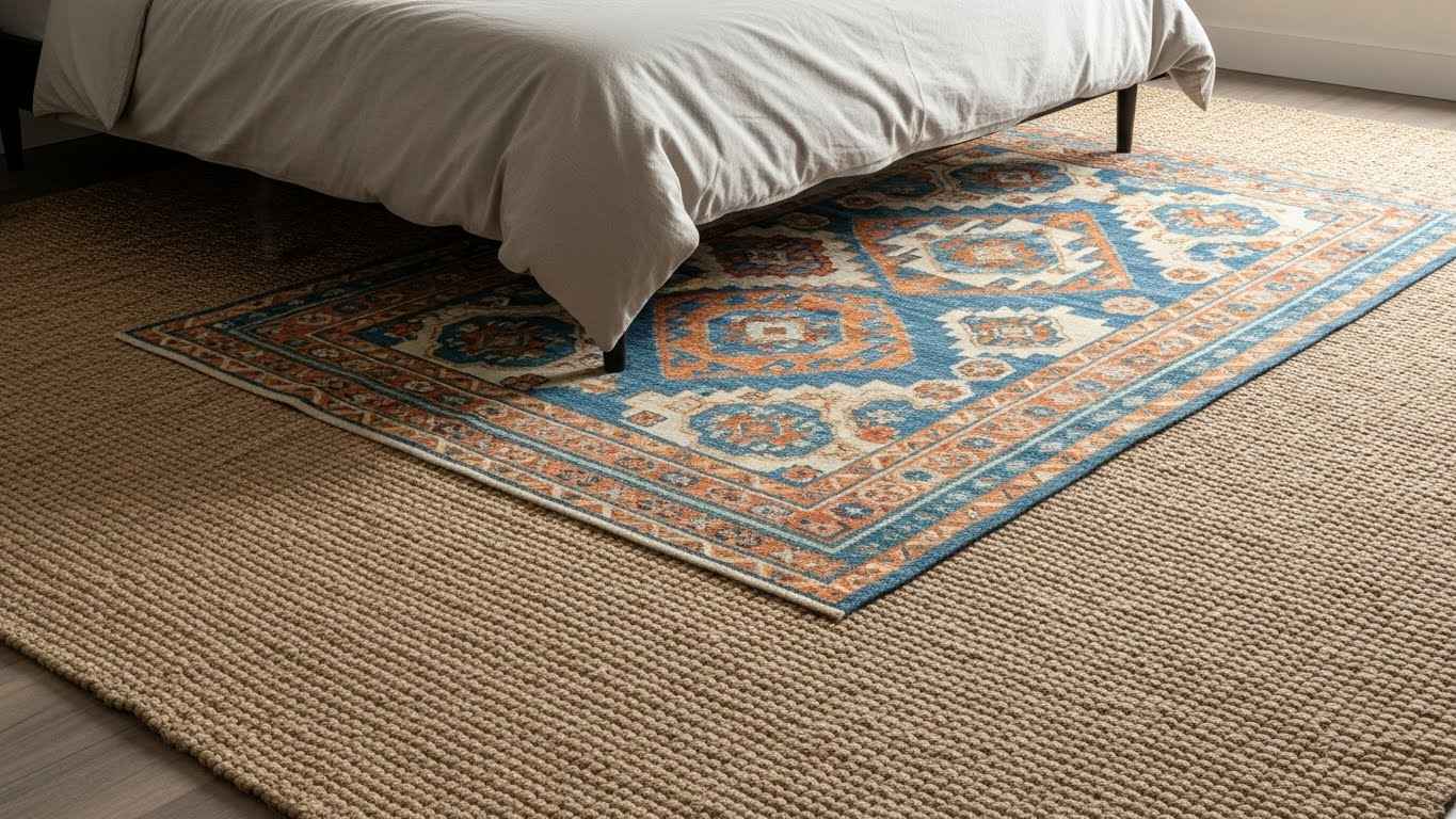 Layer Rugs for Textural Depth
