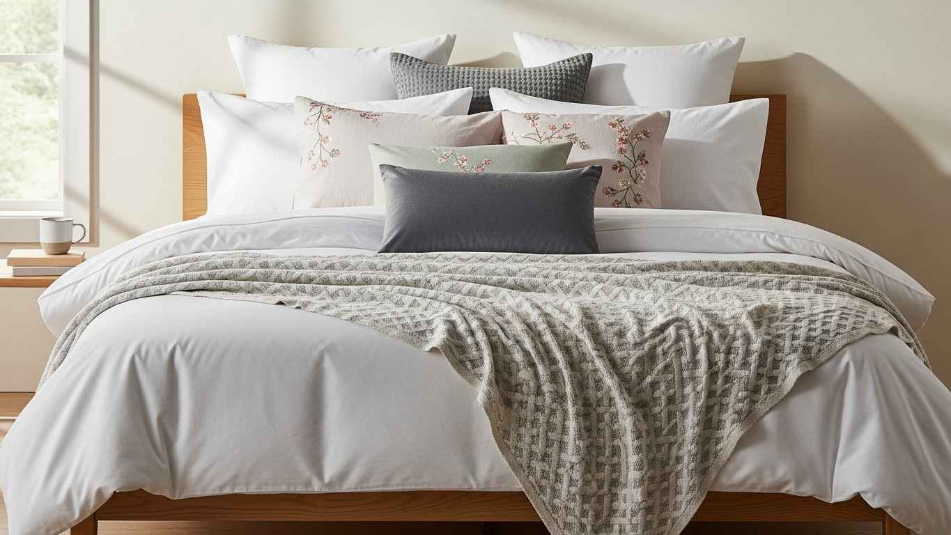 Layer Up with Plush, Inviting Bedding
