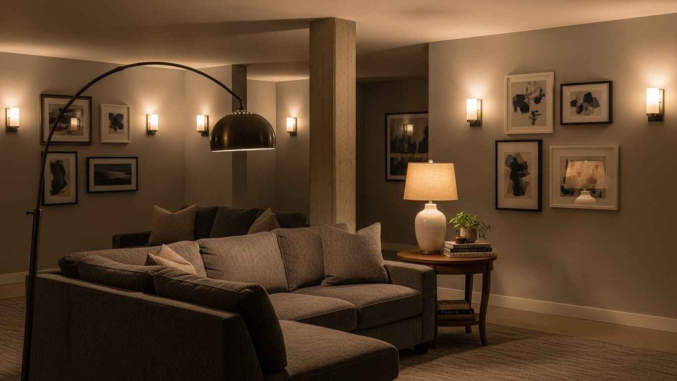 Layer with Low-Level Lighting