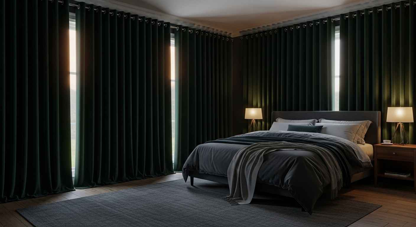 Luxurious Velvet Blackout Curtains