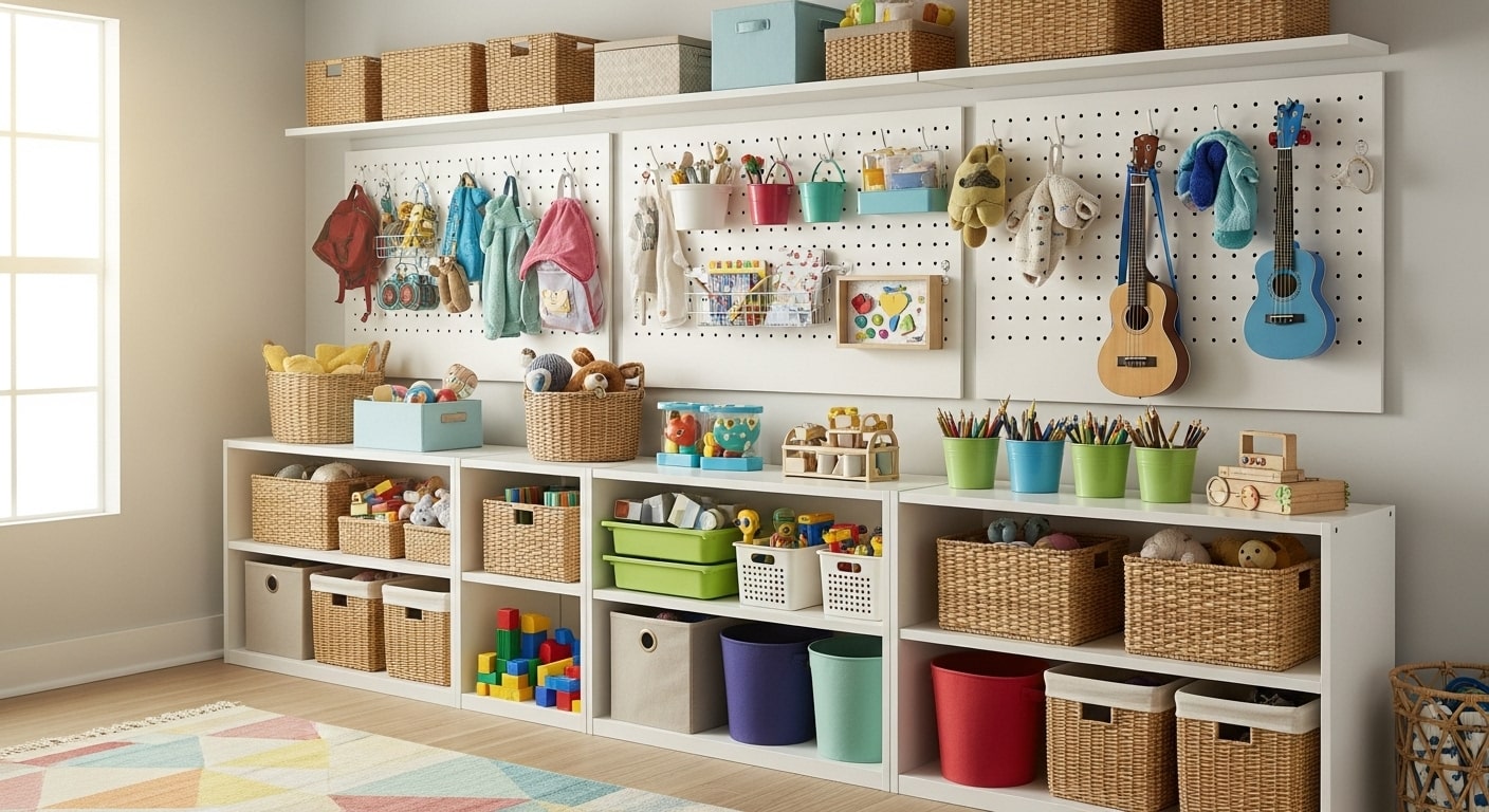 Maximize Space with Vertical Storage Walls