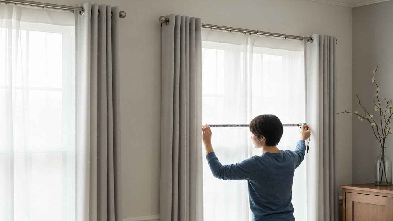 Measuring for a Flawless Grommet Curtain Fit