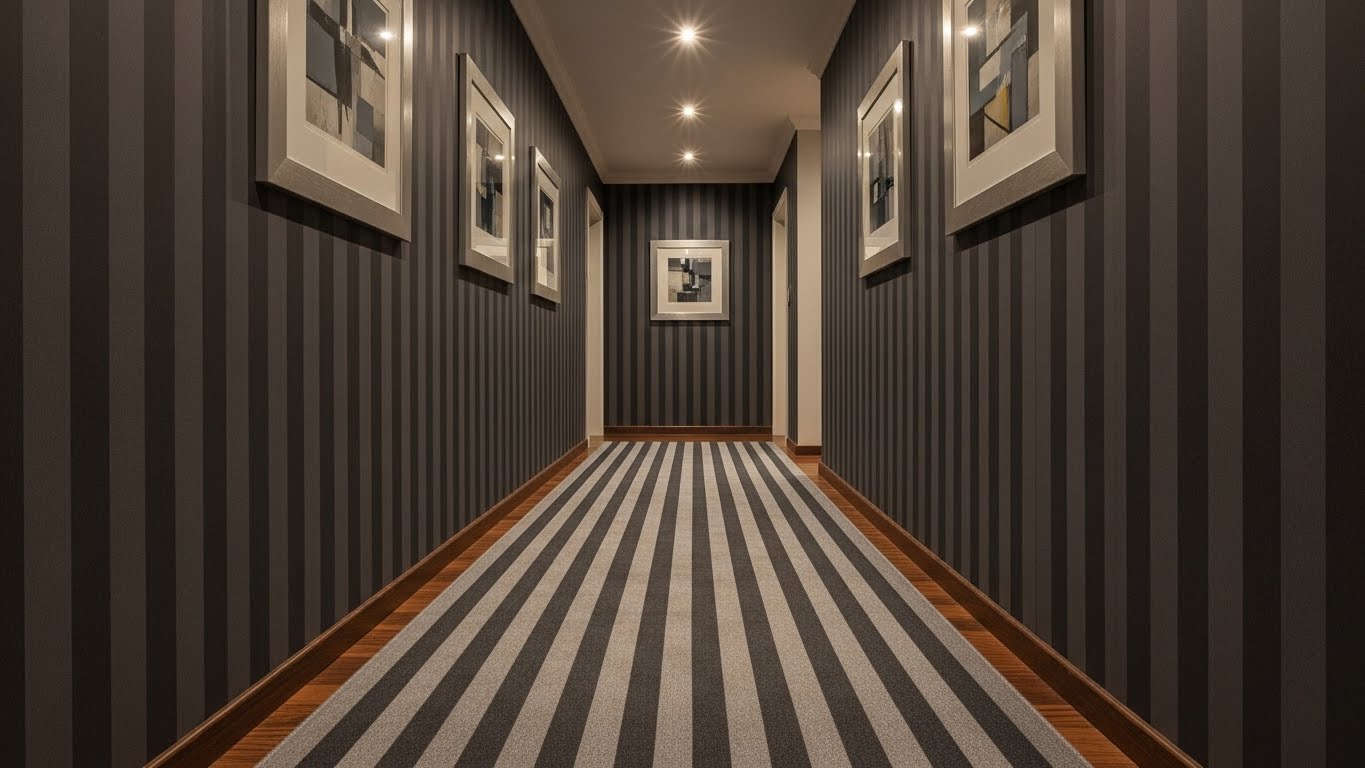 Modern Dark Stripes & Lines