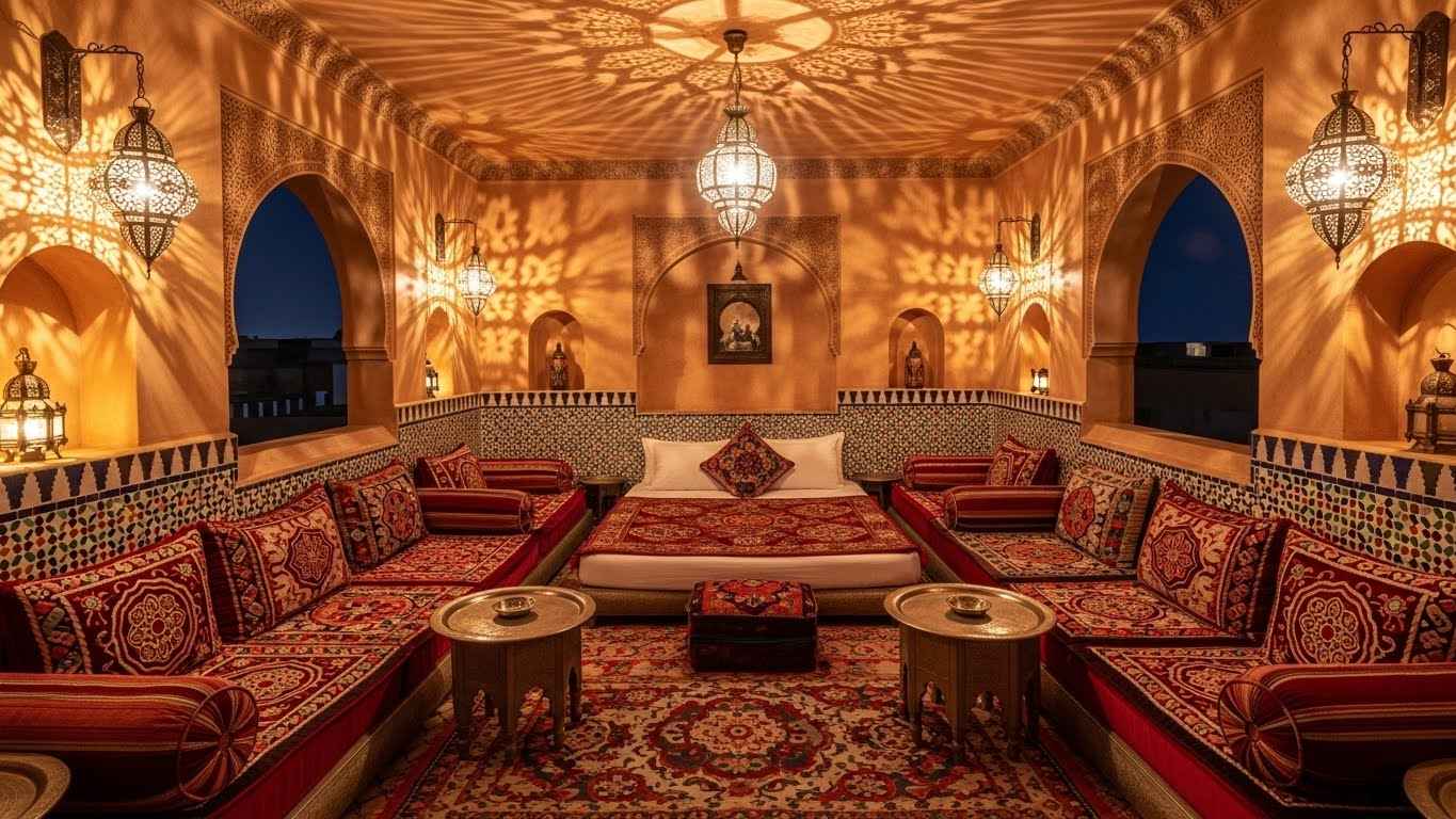 Moroccan Riad-Inspired Rooftop