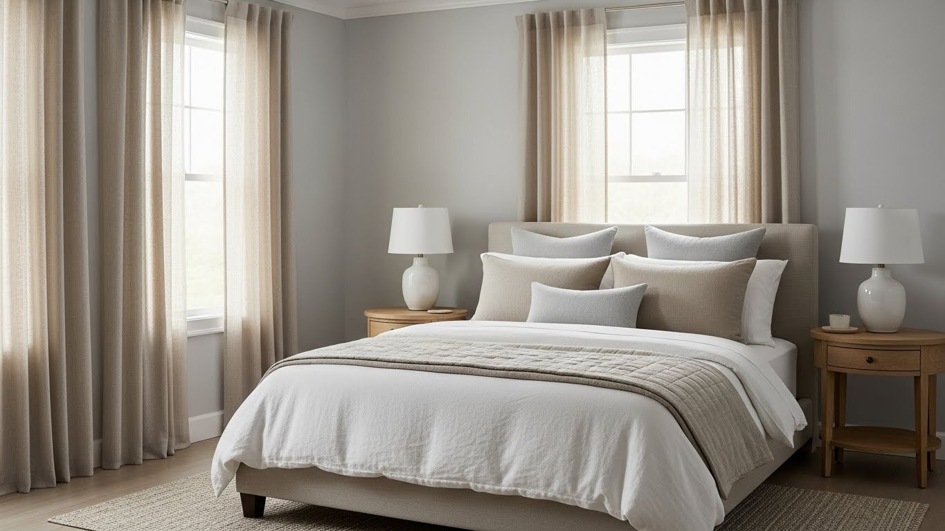Neutral Tones for a Serene Space