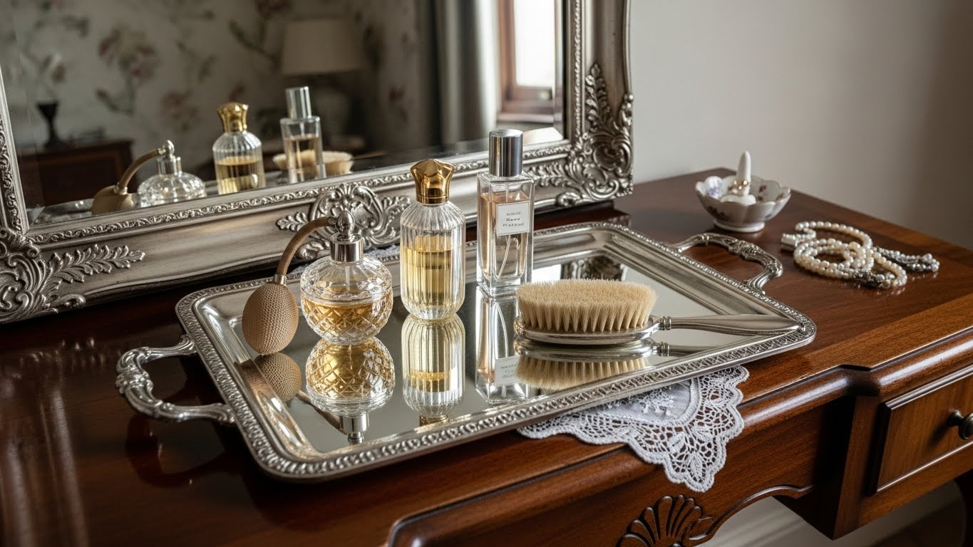 Old Hollywood Vanity Trays