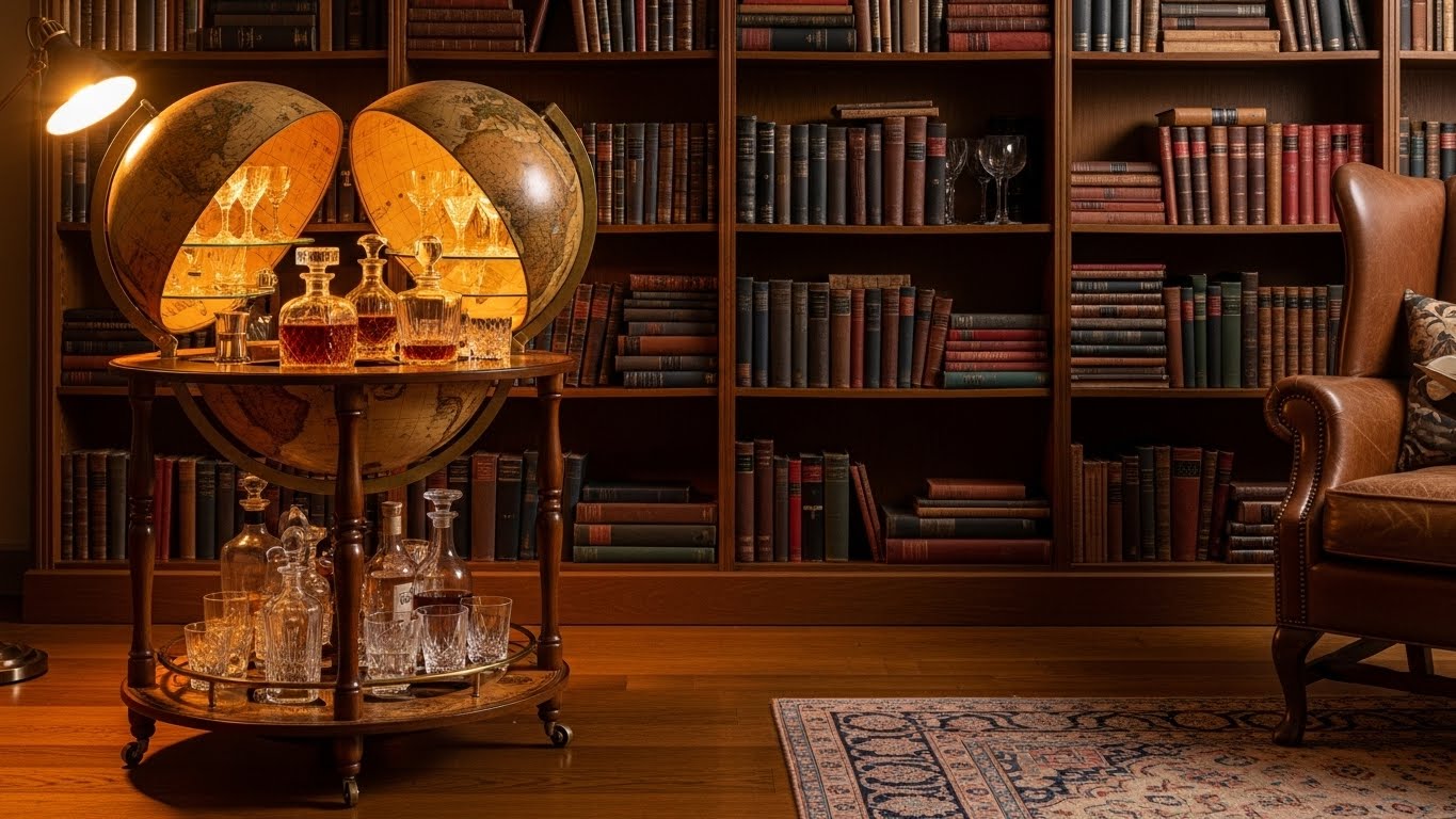 Old World Style Globe Bars