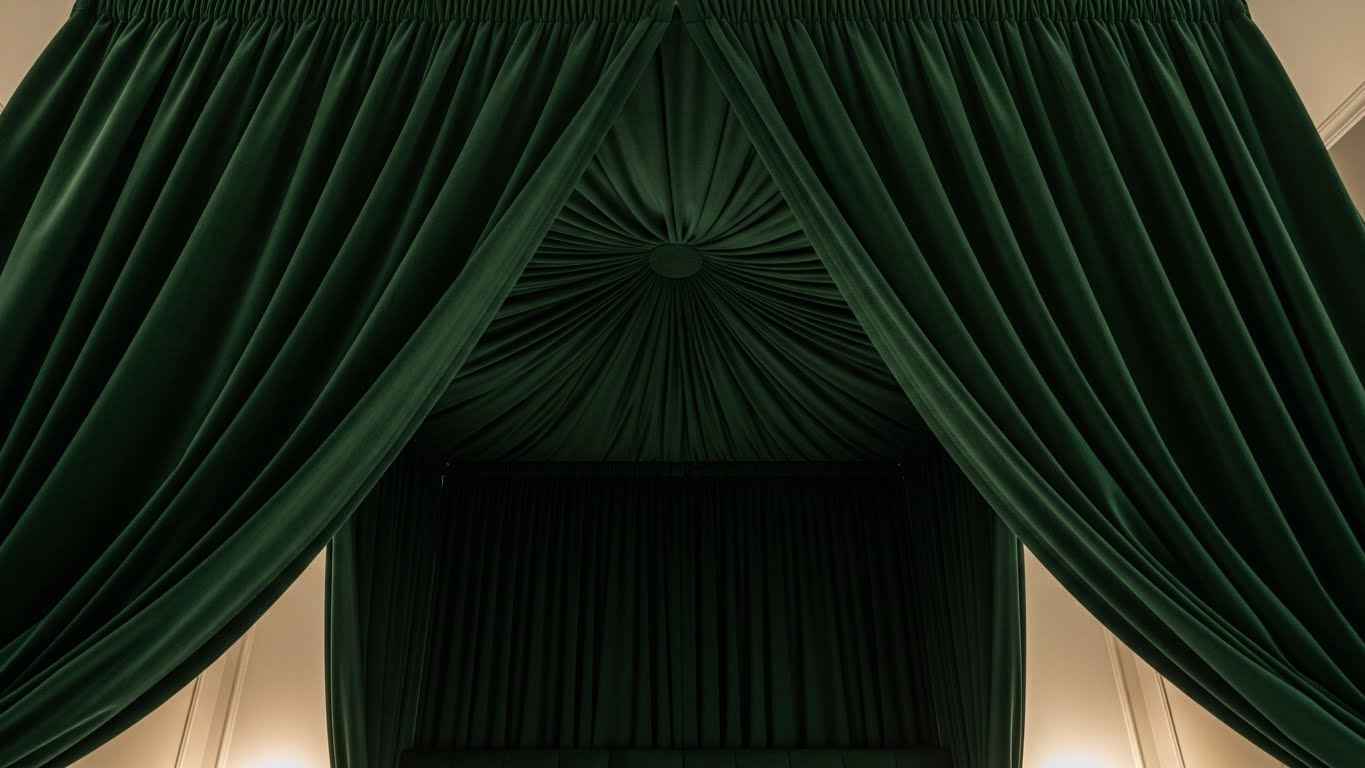 Opulent Velvet Canopy for a Dreamy Escape