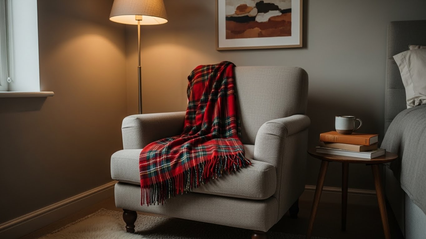 Plaid Throws for a Pop of Pattern