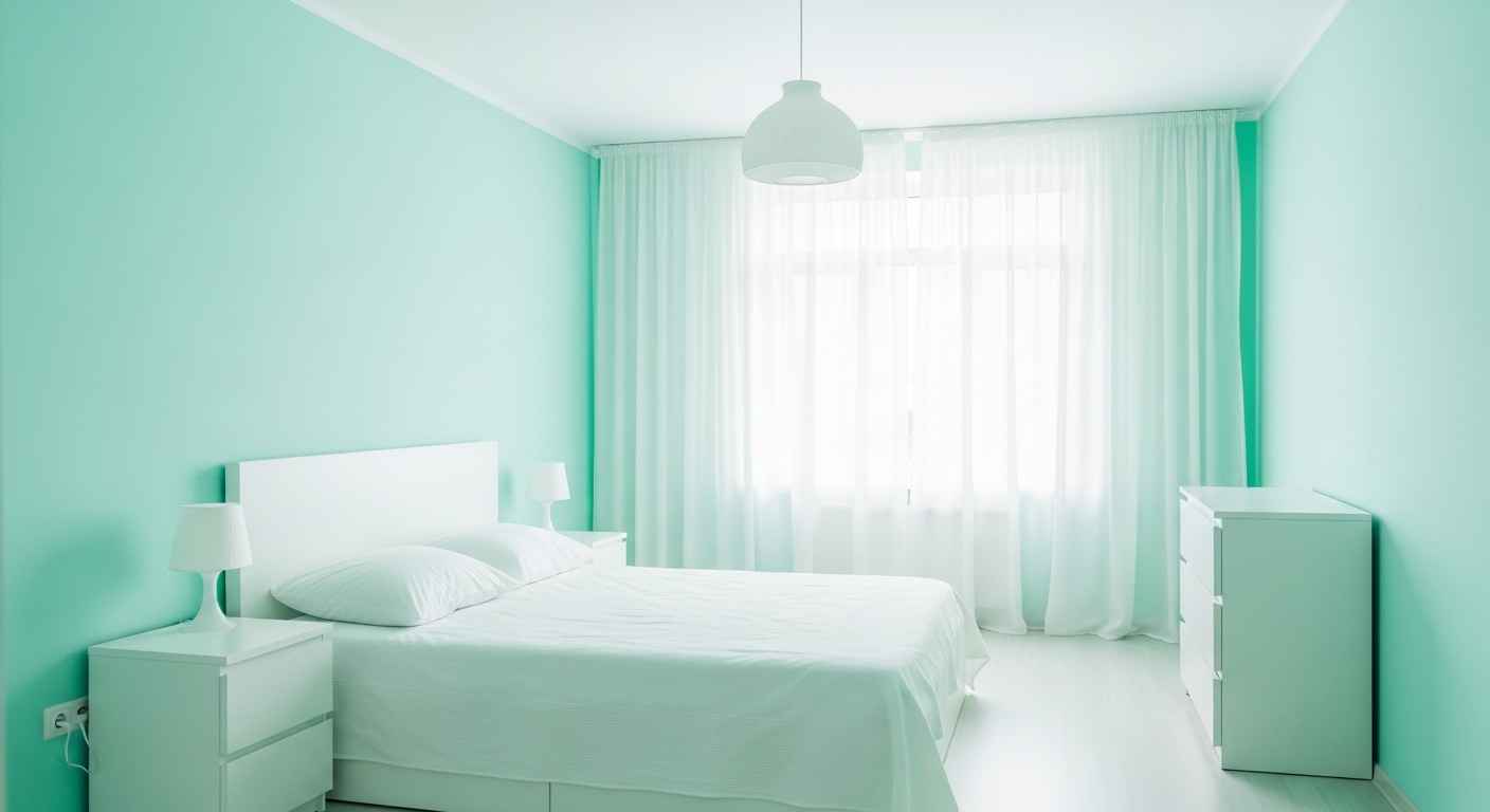 Refreshing Mint & White