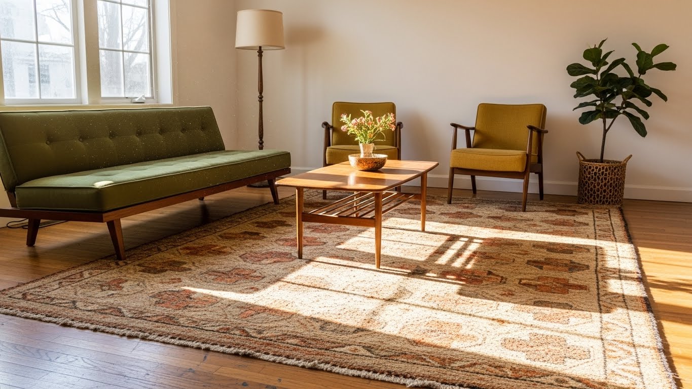 Retro Printed Area Rugs