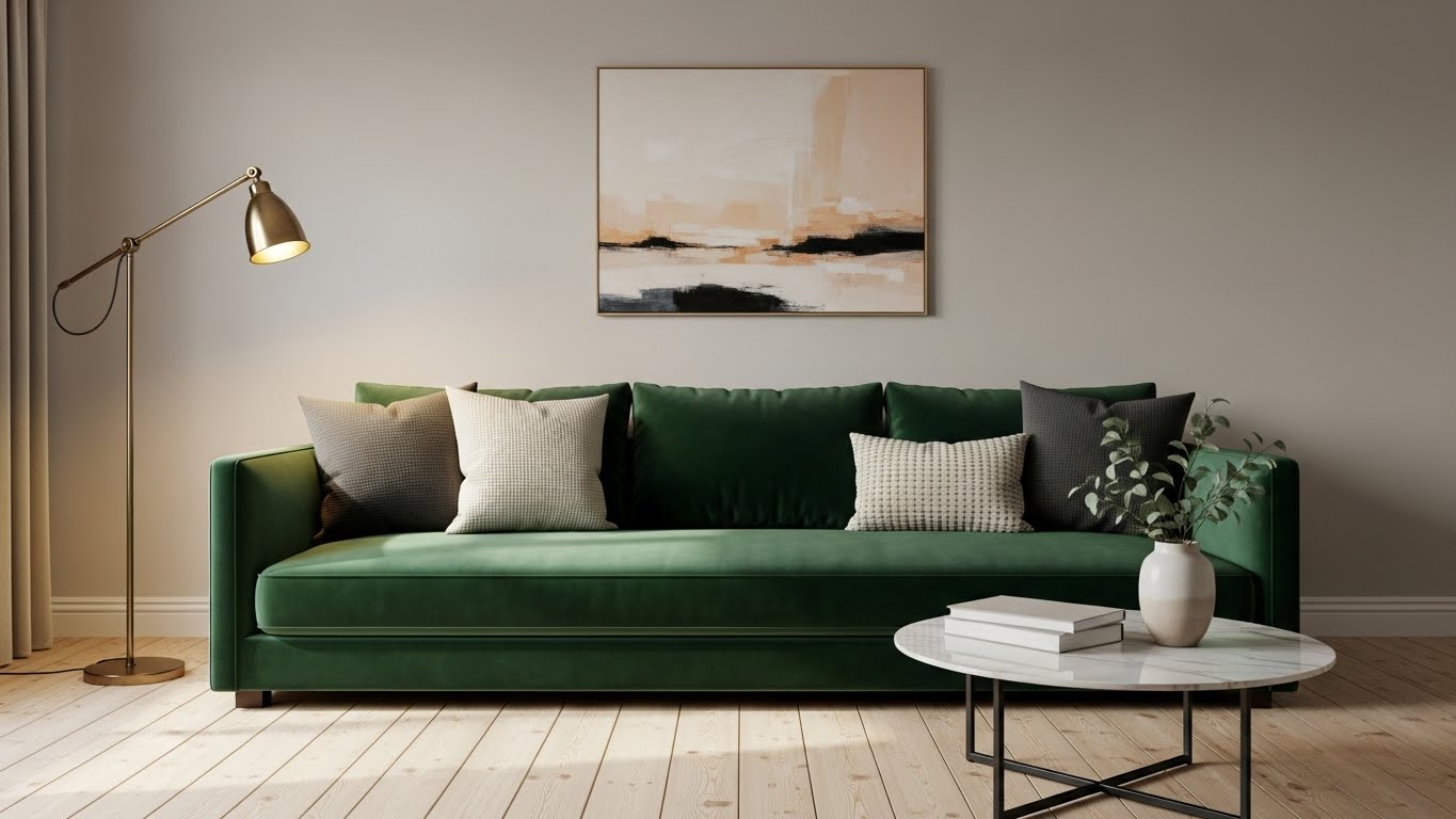 Rich, Jewel-Toned Upholstery