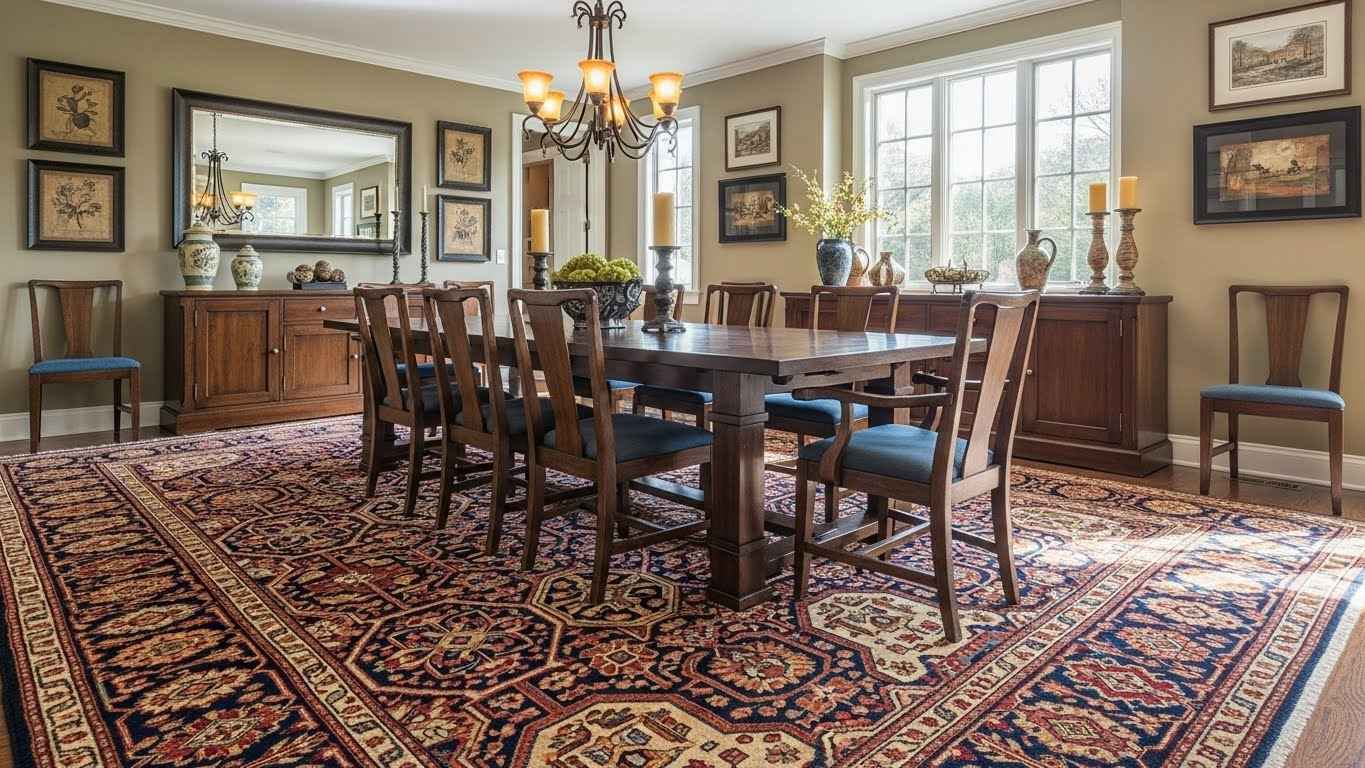 Richly Textured Rugs Underfoot