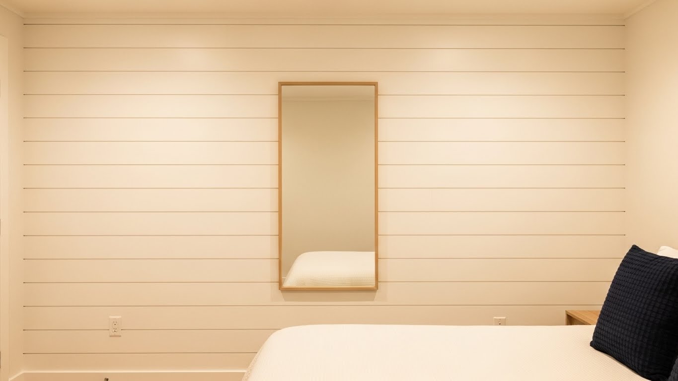 Rustic Shiplap for Texture