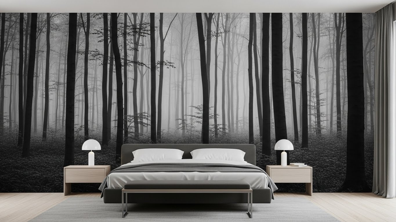Shadowy Forest Murals