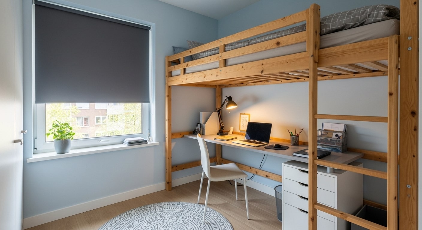 Small Bedroom Solutions with Blackouts