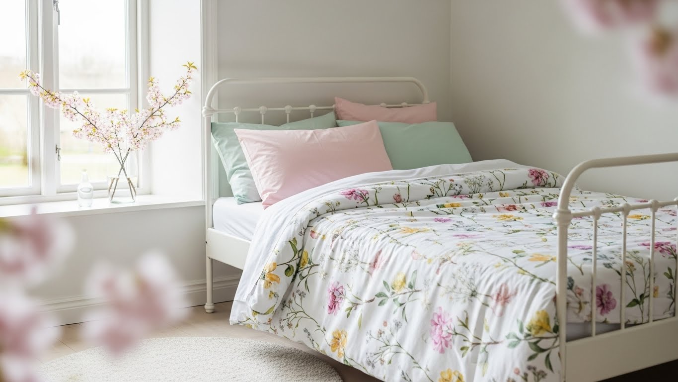 Spring Blossom Bedroom Refresh