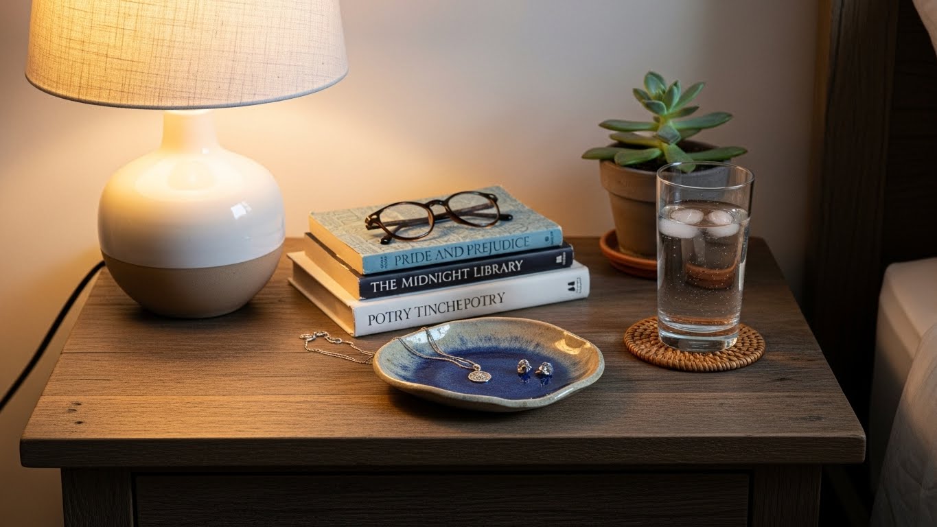 Style Your Nightstand for Function & Flair