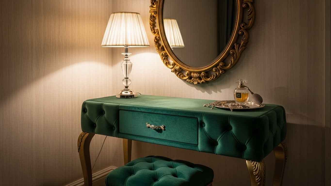 Sultry Boudoir-Inspired Corner
