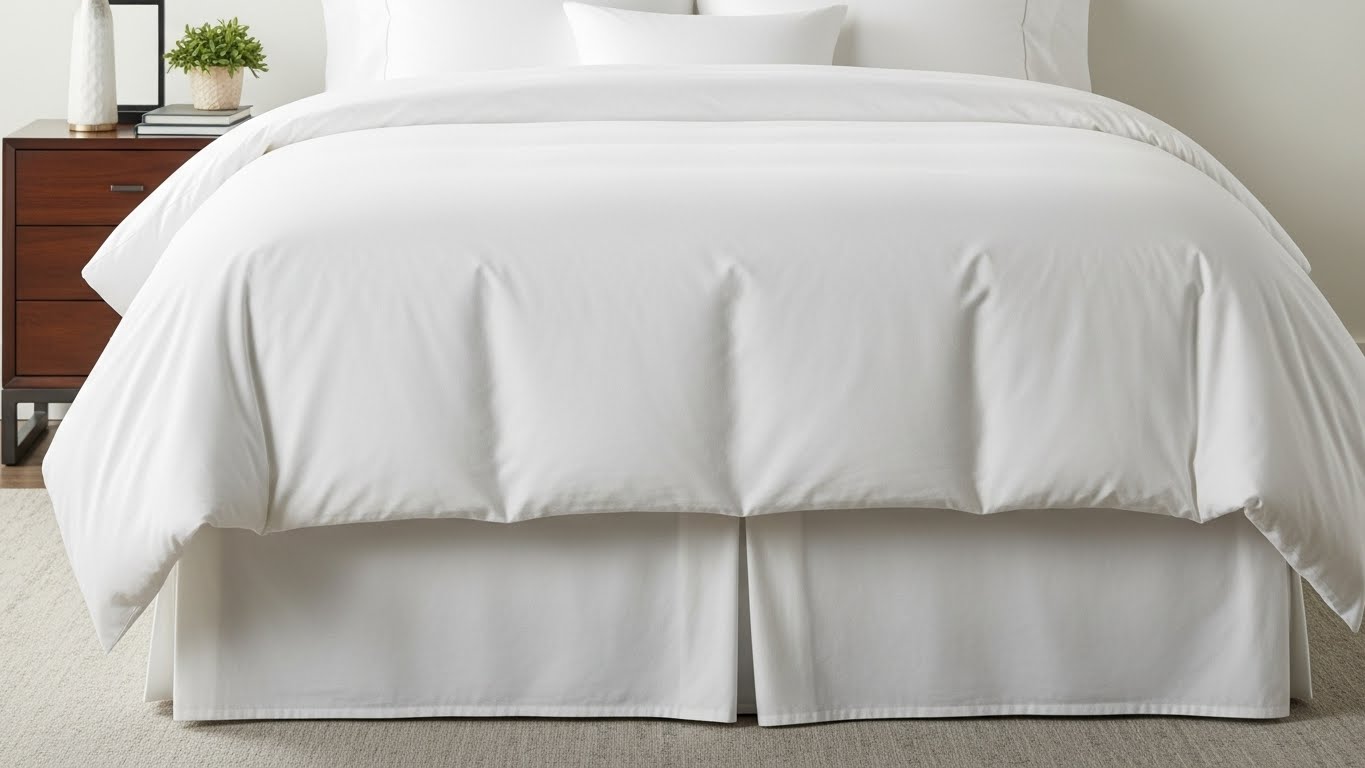 Swap Your Bed Skirt & Duvet Cover