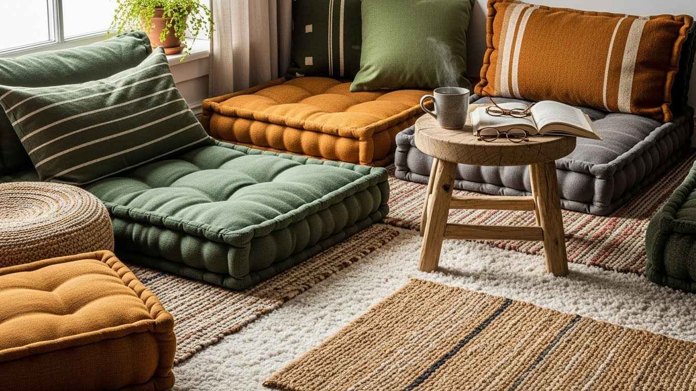 The Bohemian Floor Pillow Paradise