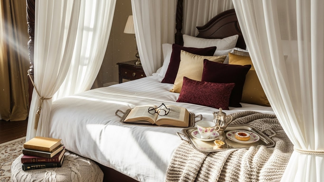 The Canopied Bed Nook