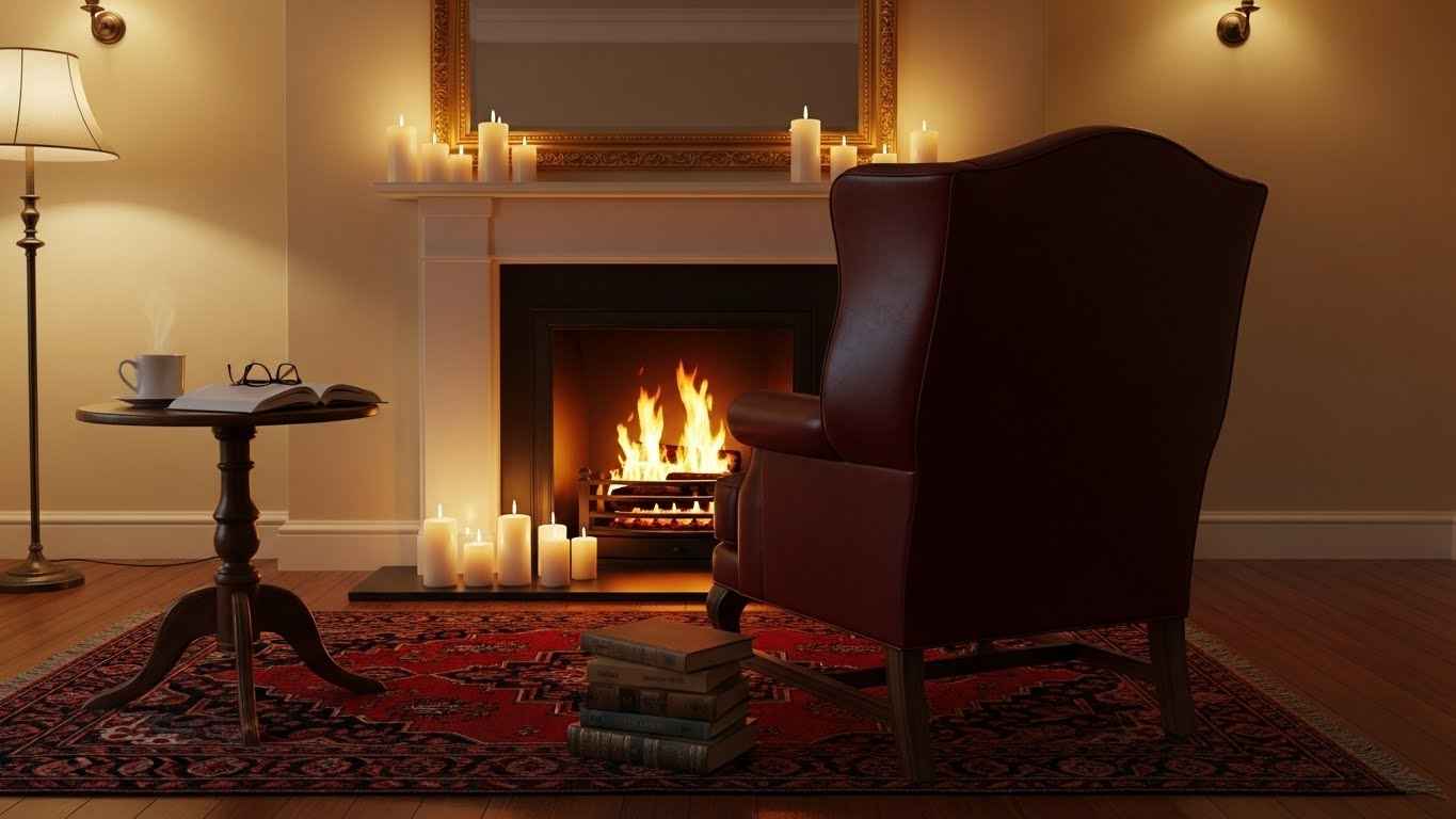 The Fireplace-Adjacent Haven
