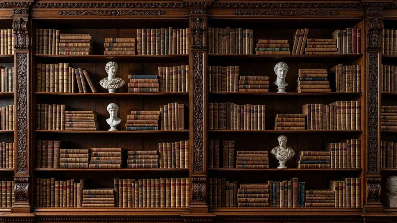 The Grandiose Gothic Library