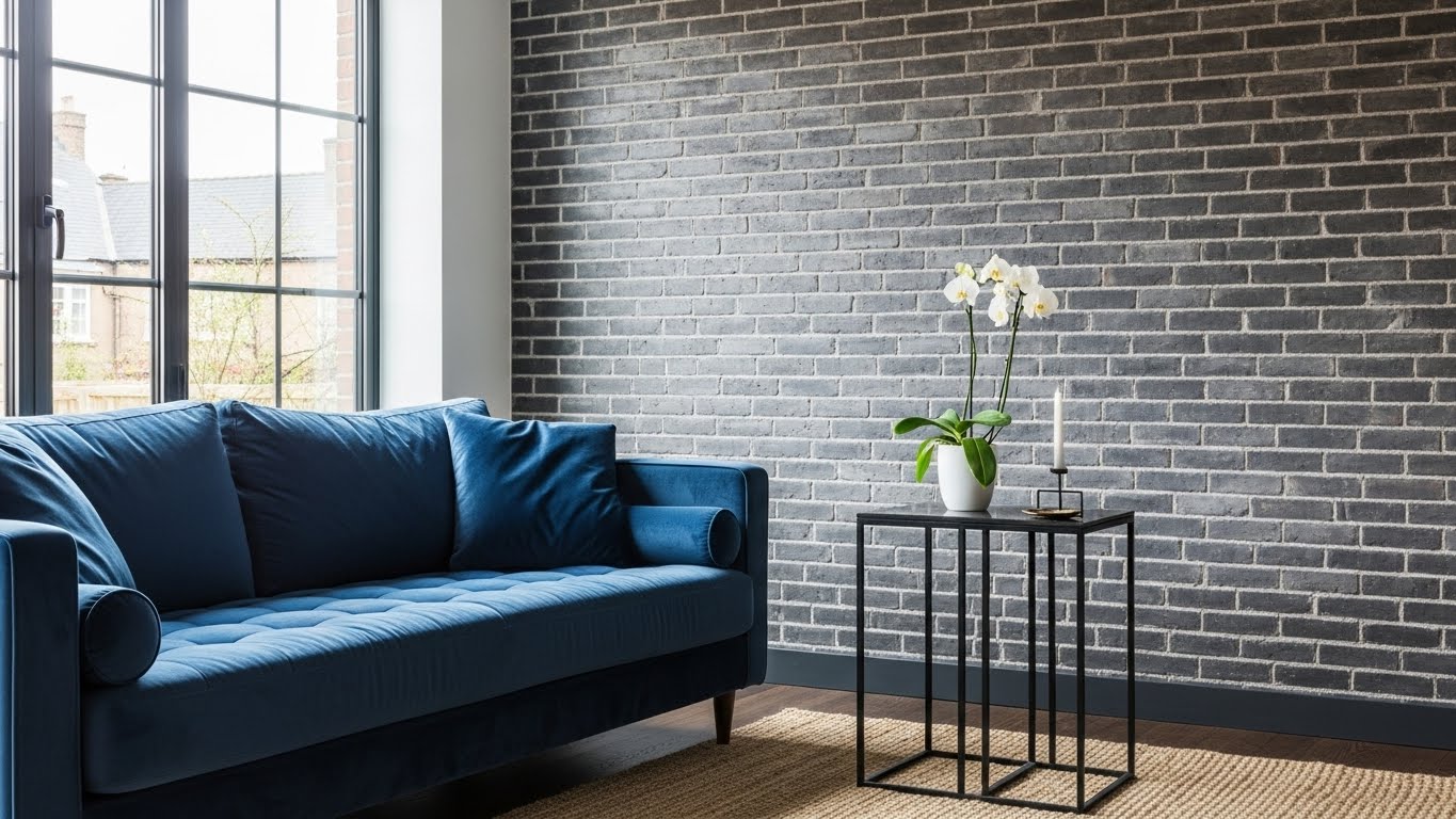 The Moody Monochrome Living Room