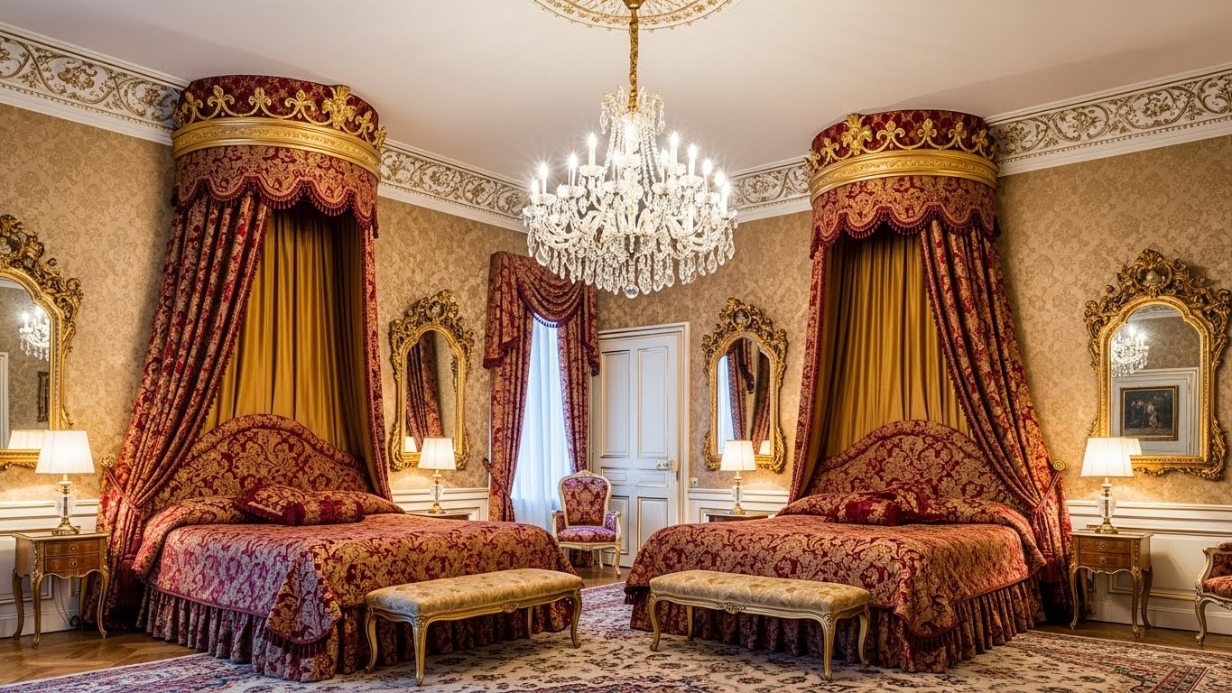 The Opulent Crown-Style Canopy