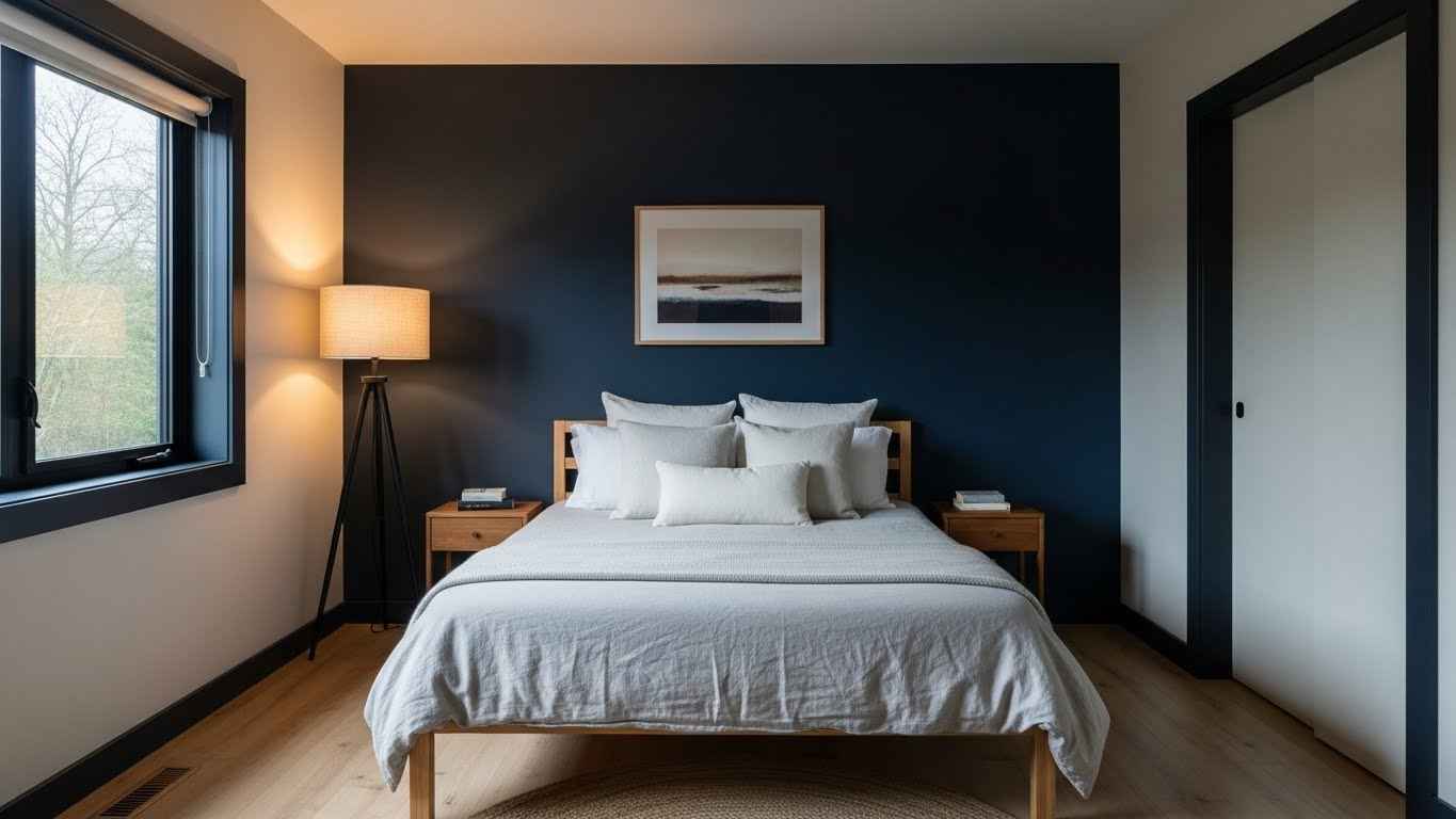 The Power of a Dark Trim Statement Wall