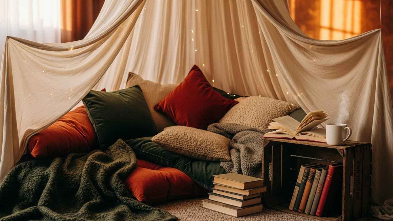 The Rainy-Day Reading Fort