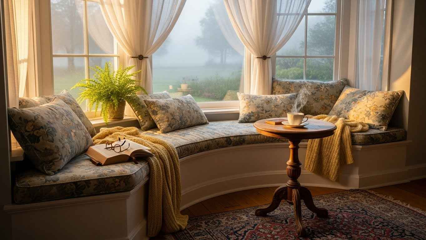 The Sun-Drenched Bay Window Spot