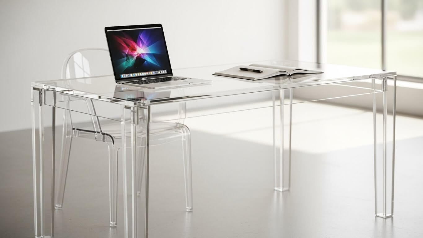 The Transparent Acrylic Desk