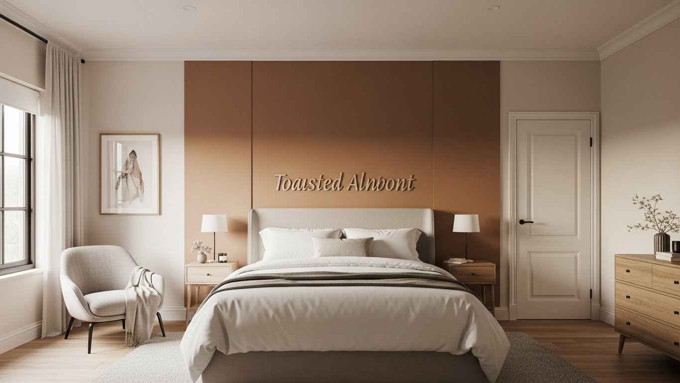 Toasted Almond Feature Wall